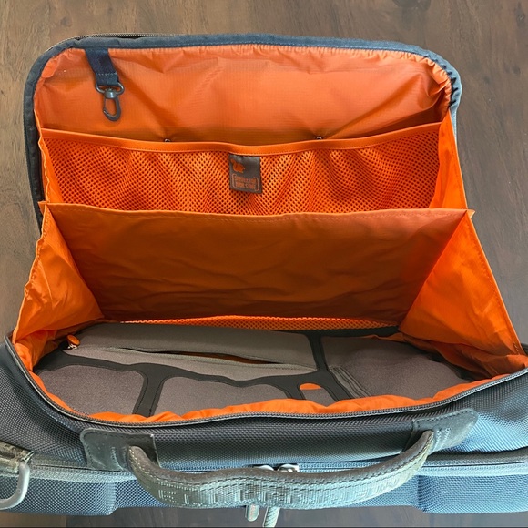 Merrell Grey & Orange Hard Case Laptop Travel Bag - Picture 5 of 10